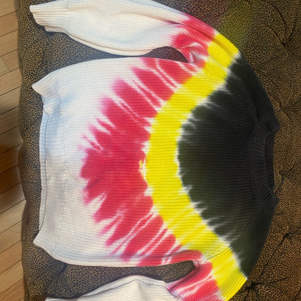 Colorful Tie-Dye Sweater